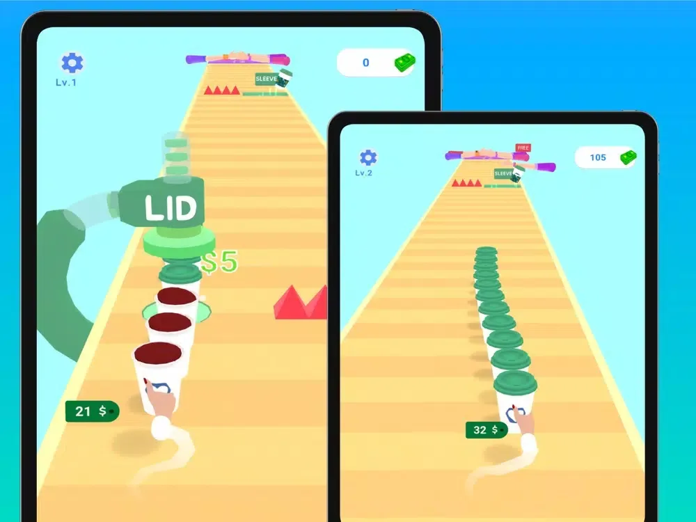 Cappuccino Run iPad  سکرین شاٹس