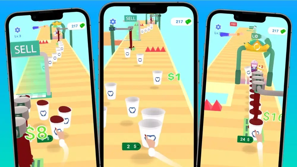 Cappuccino Run سکرین شاٹس