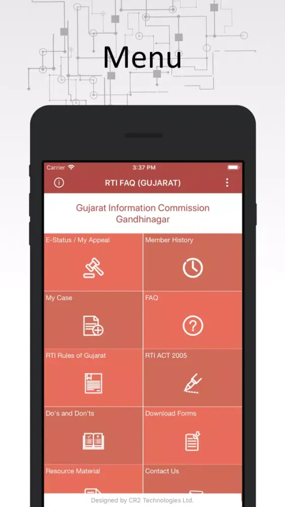 Captures d'écran de RTI FAQ (GUJARAT)