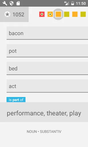 Captures d'écran de English Vocabulary Trainer