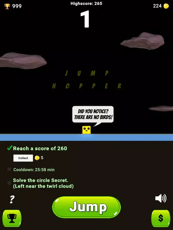 Tangkapan skrin Jump Hopper iPad 