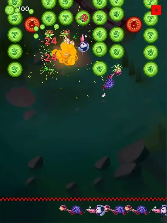Zrzuty ekranu Snail Invaders iPad 