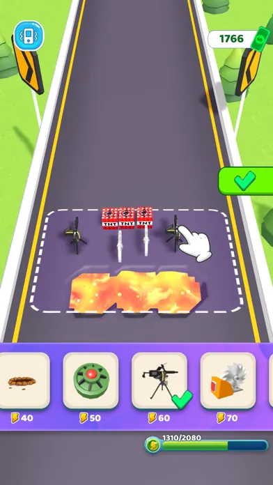 Capturas de tela do No Car Can Pass