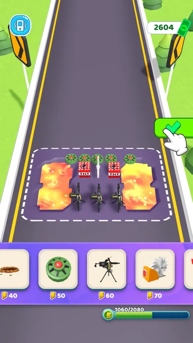 Capturas de tela do No Car Can Pass