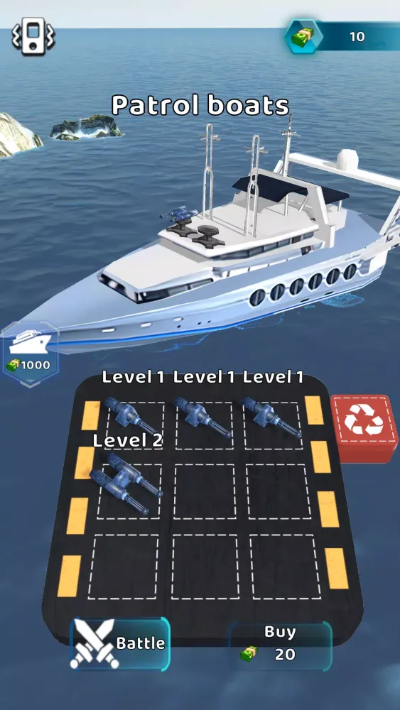 Warship DIY Battle Screenshots