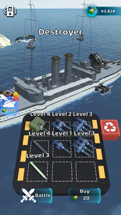 Warship DIY Battle! Screenshots