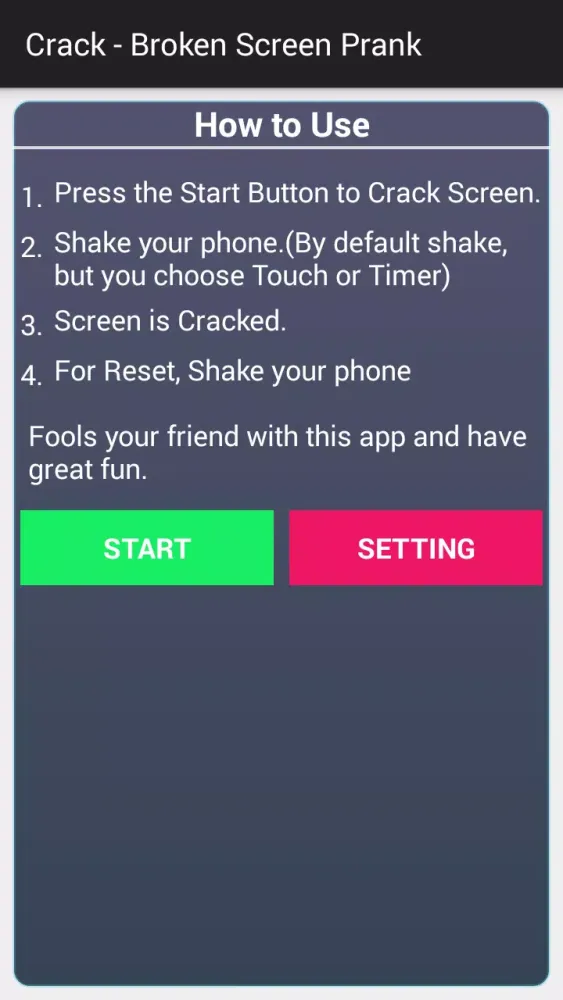 Crack Screen Broken Prank Lite Screenshots