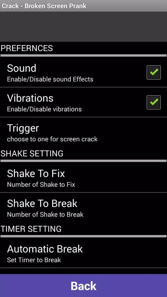 Crack Screen Broken Prank Lite Screenshots