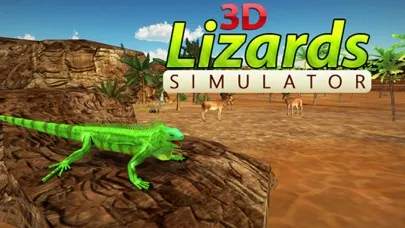 Ảnh chụp màn hình của 3D Lizards Simulator - Giant Reptile Survival