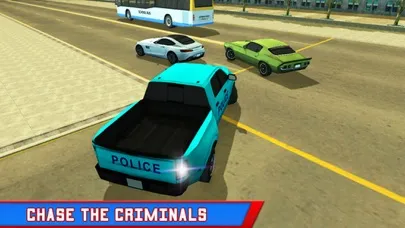 Cop Truck Thief Chase - Real Police Car Driving Screenshots