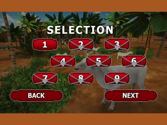 Capturas de tela do Goat Jungle Simulator - Pet Survival Game iPad 