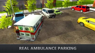 ภาพหน้าจอของ Real Ambulance Rescue Driving - Car Driver Game