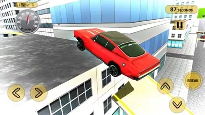 Screenshot di Roof Jumping Car Parking - Racing Game