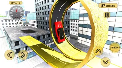 Screenshot di Roof Jumping Car Parking - Racing Game