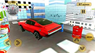 Screenshot di Roof Jumping Car Parking - Racing Game
