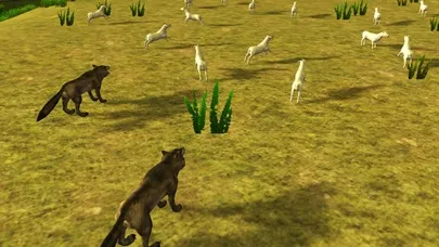 Tangkapan skrin Wolf Simulator - Ultimate Animal Survival