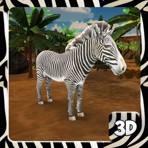 Zebra Simulator & Animal Wildlife Game