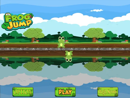 Capturas de tela do Crazy Frog Jump Rocks iPad 