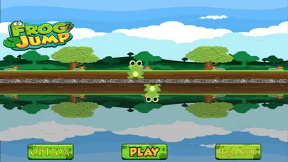 Capturas de tela do Crazy Frog Jump Rocks