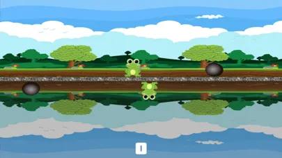 Capturas de tela do Crazy Frog Jump Rocks