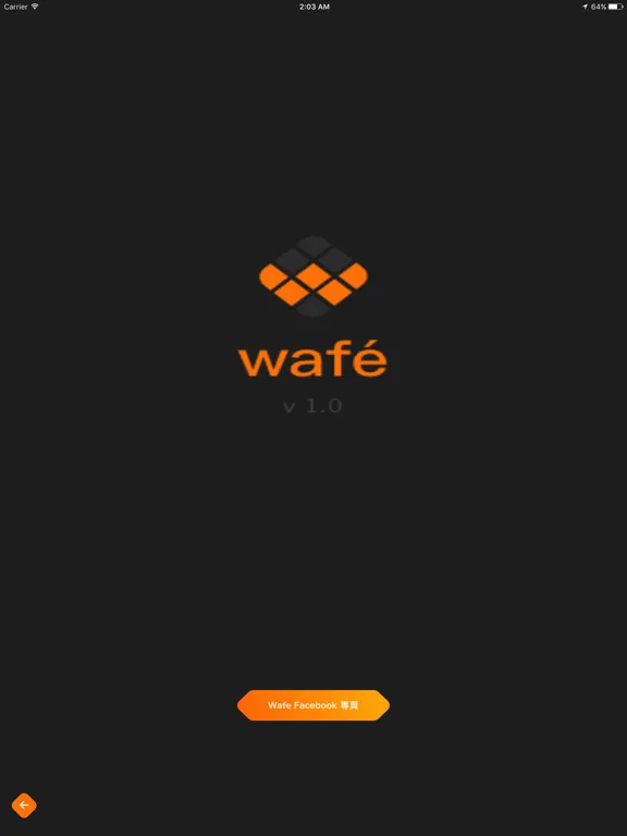 Captures d'écran de wafé iPad 