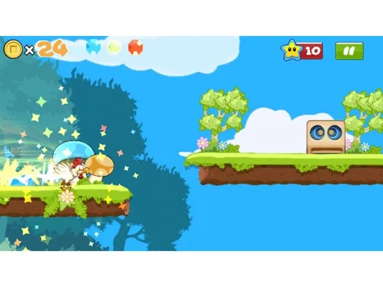 Ảnh chụp màn hình của Mega Chick Run Adventure iPad 