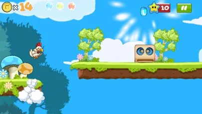 Ảnh chụp màn hình của Mega Chick Run Adventure