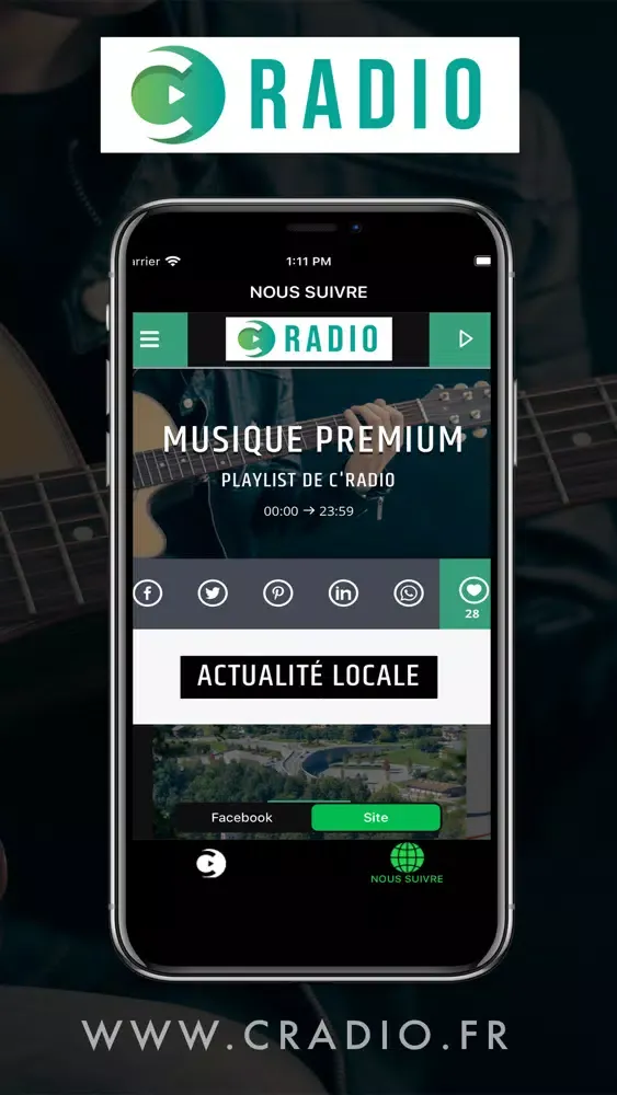 Capturas de pantalla de C'Radio