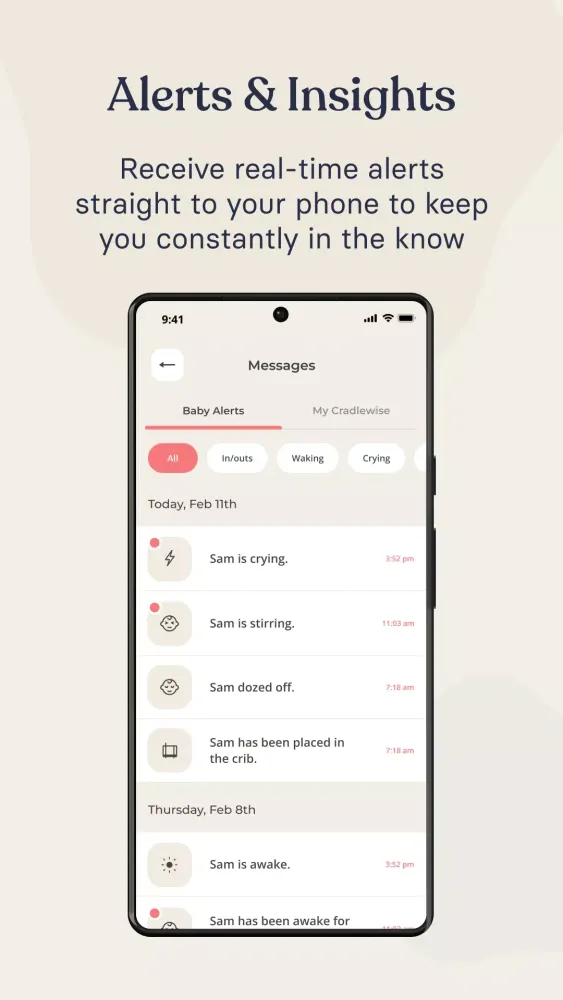 Cradlewise Screenshots
