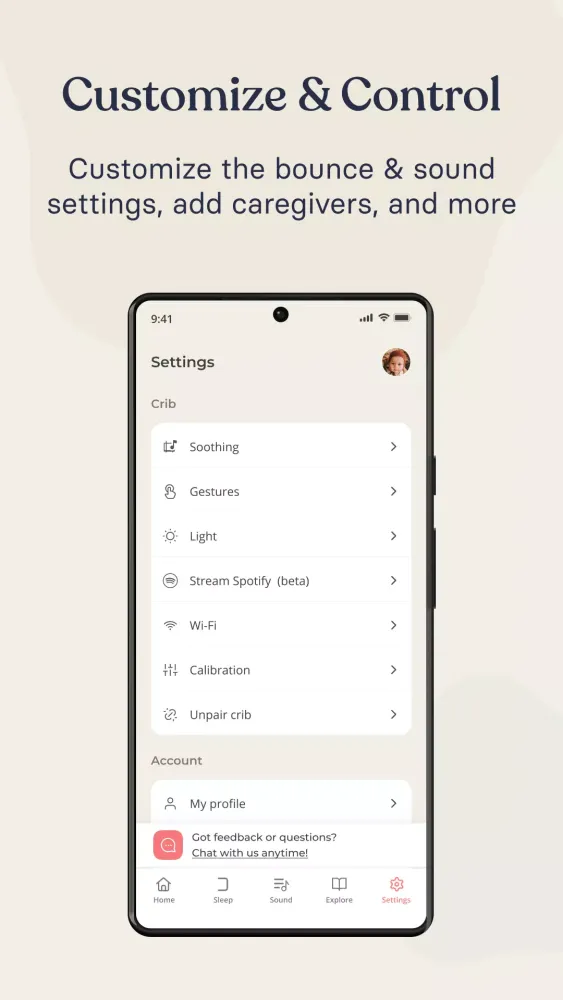 Cradlewise Screenshots