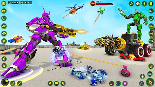 Bull Robot Car Game:Robot Game スクリーンショット