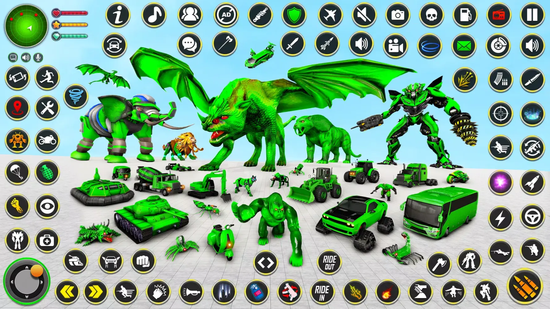Zrzuty ekranu Multi Animal Robot