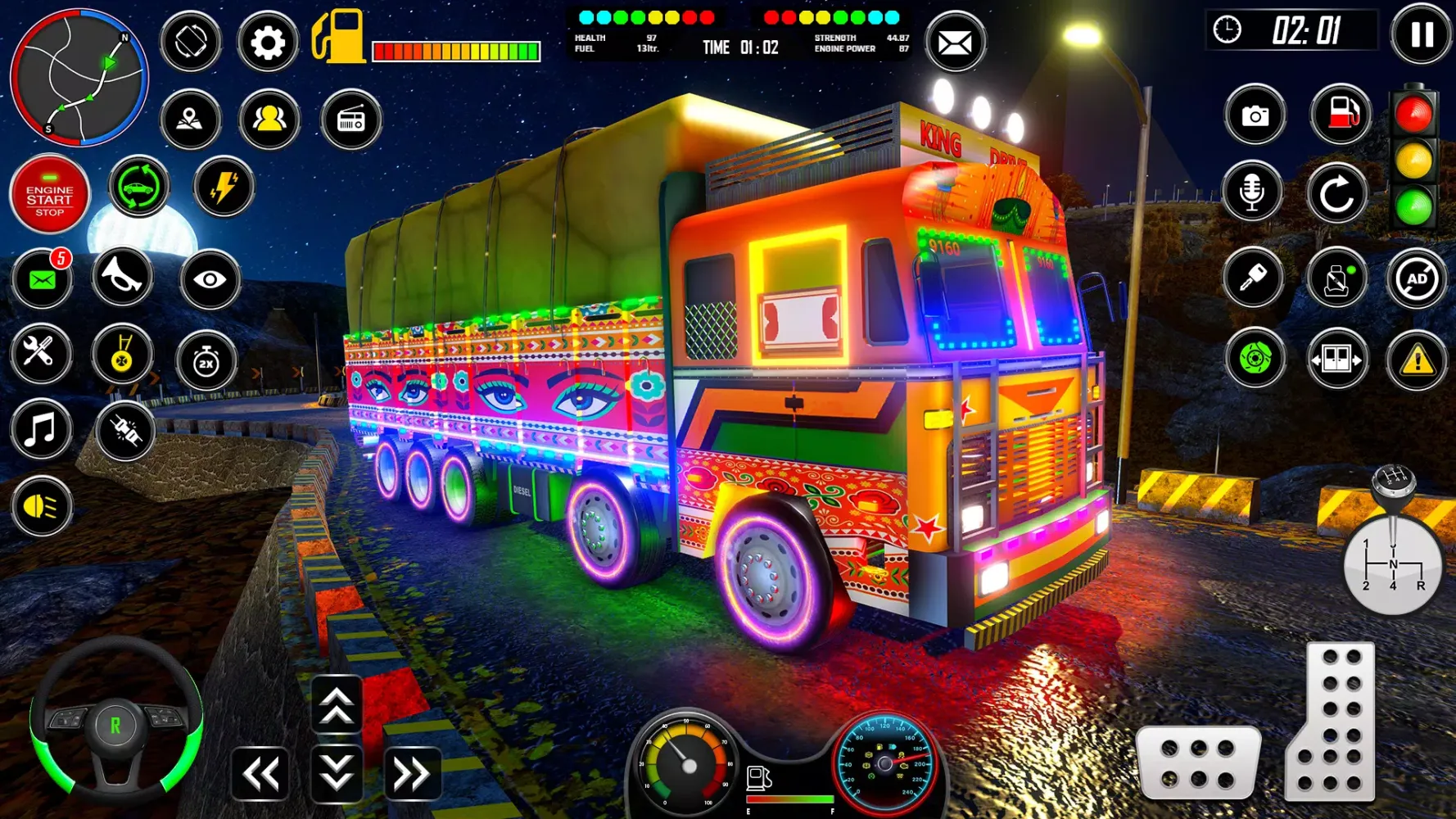 Tangkapan layar Indian Truck