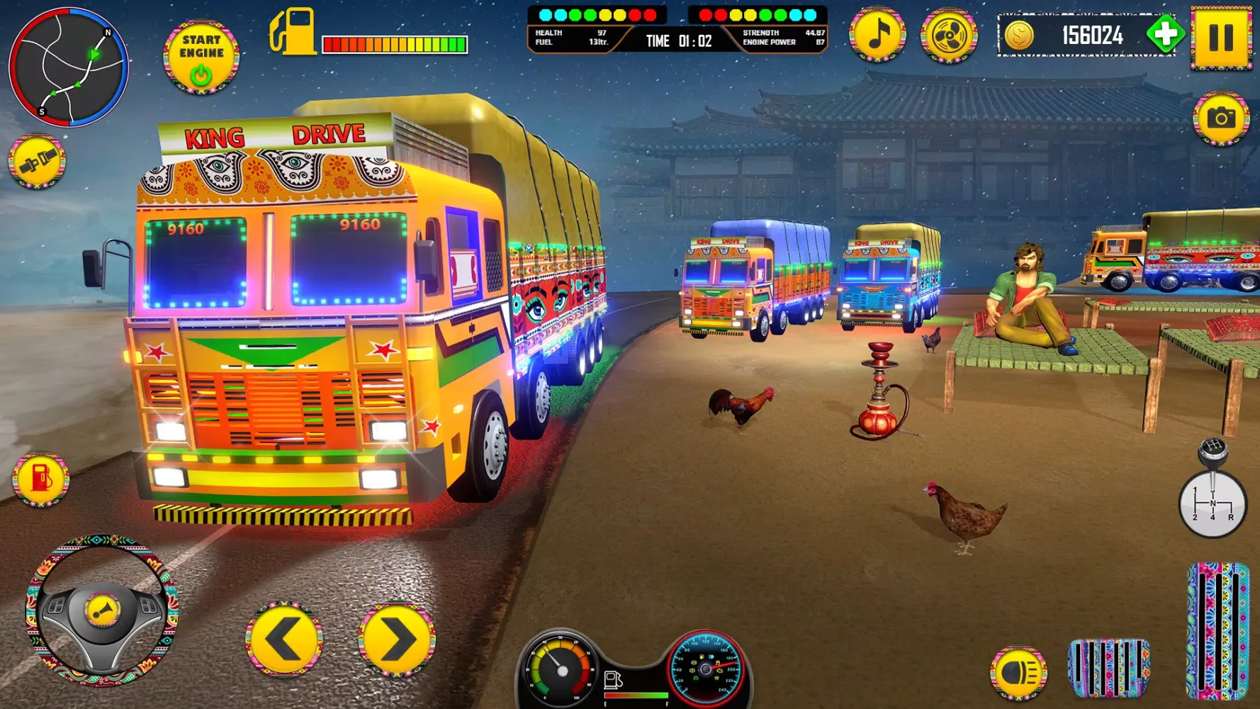 Tangkapan layar Indian Truck