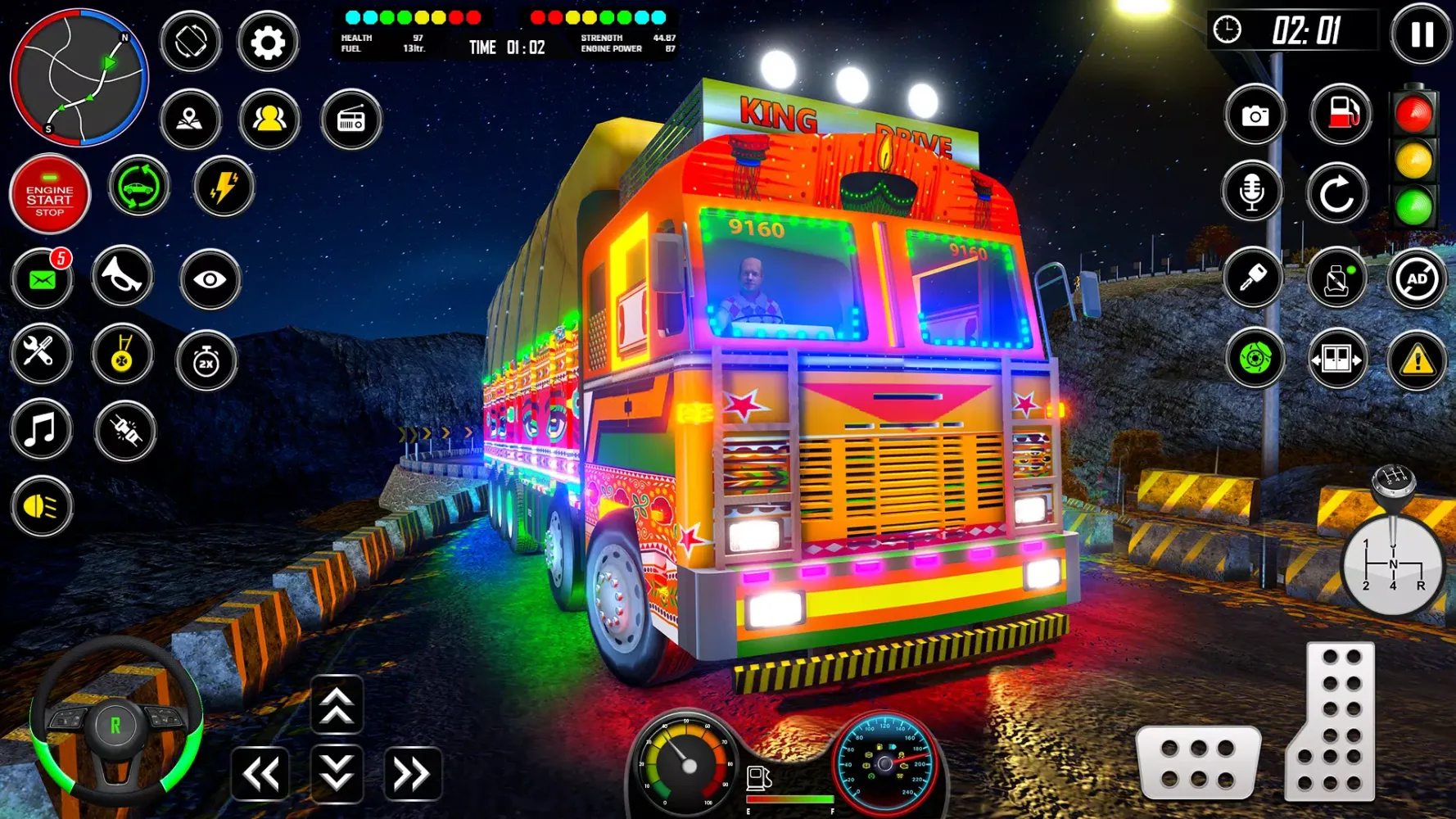 Tangkapan layar Indian Truck