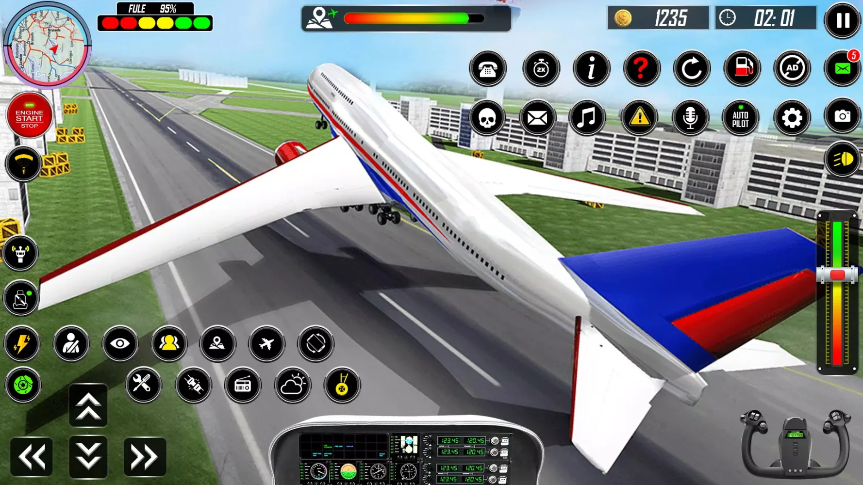 Real Plane Landing Simulator スクリーンショット