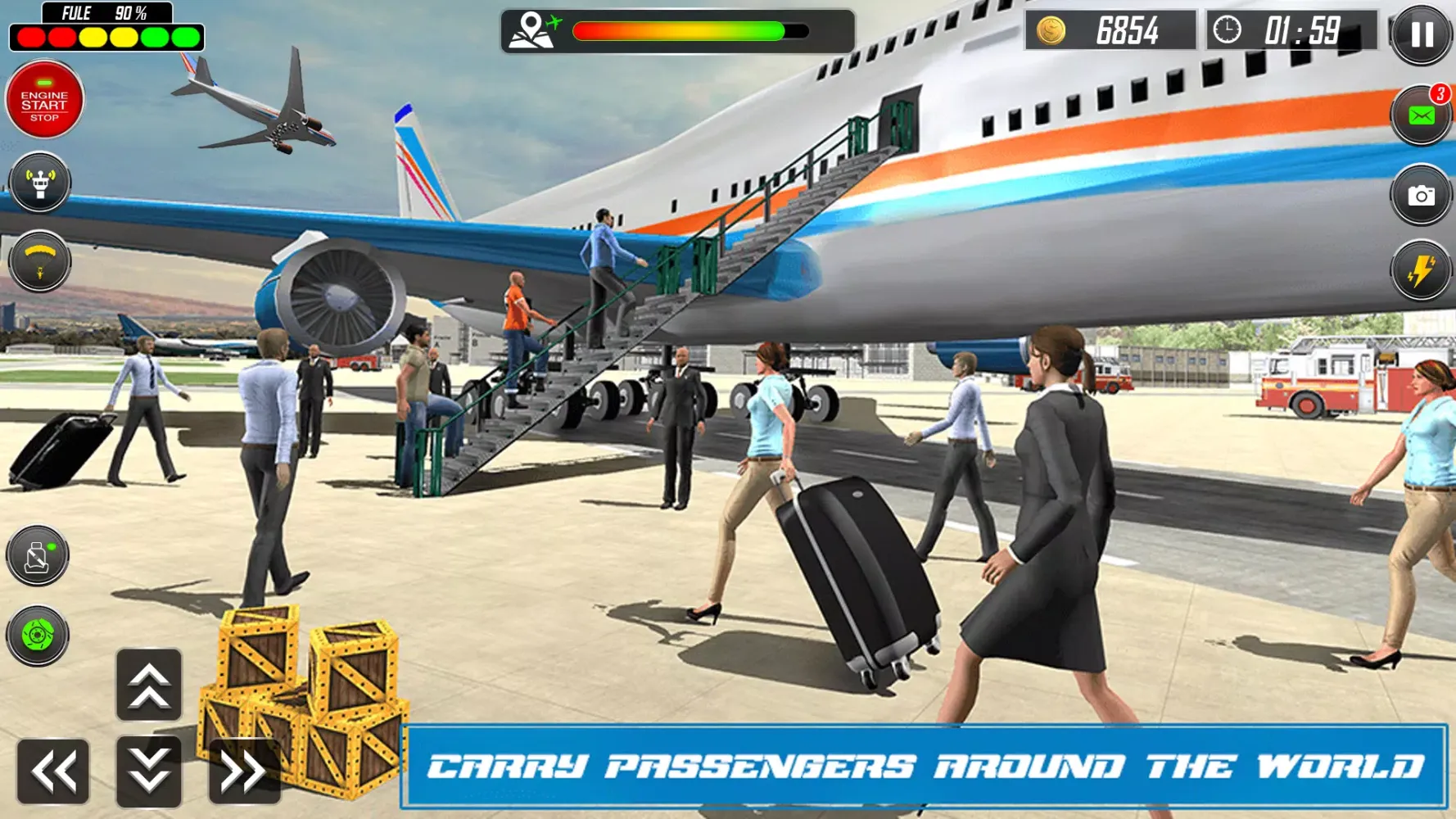 Real Plane Landing Simulator スクリーンショット
