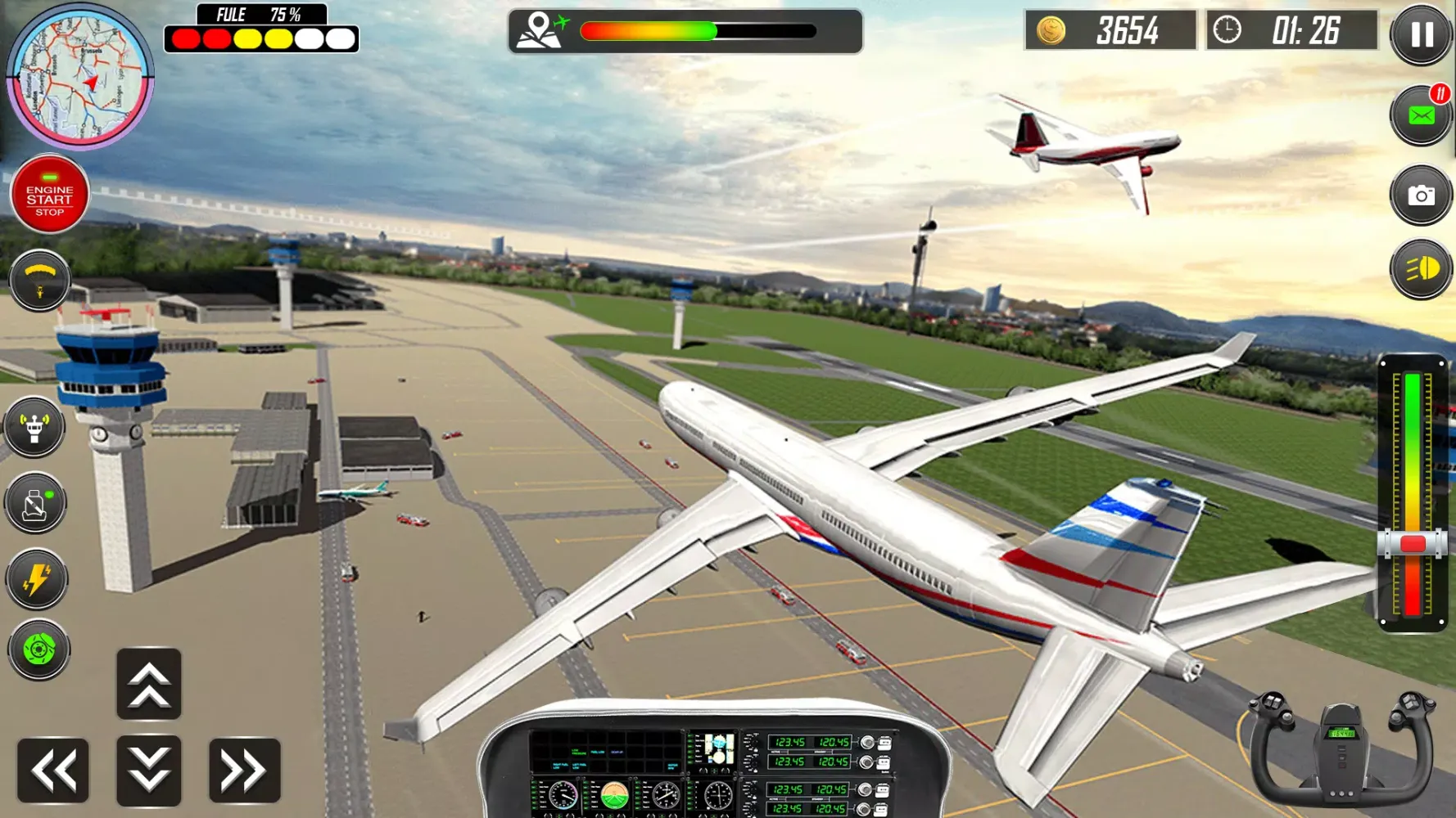 Real Plane Landing Simulator スクリーンショット