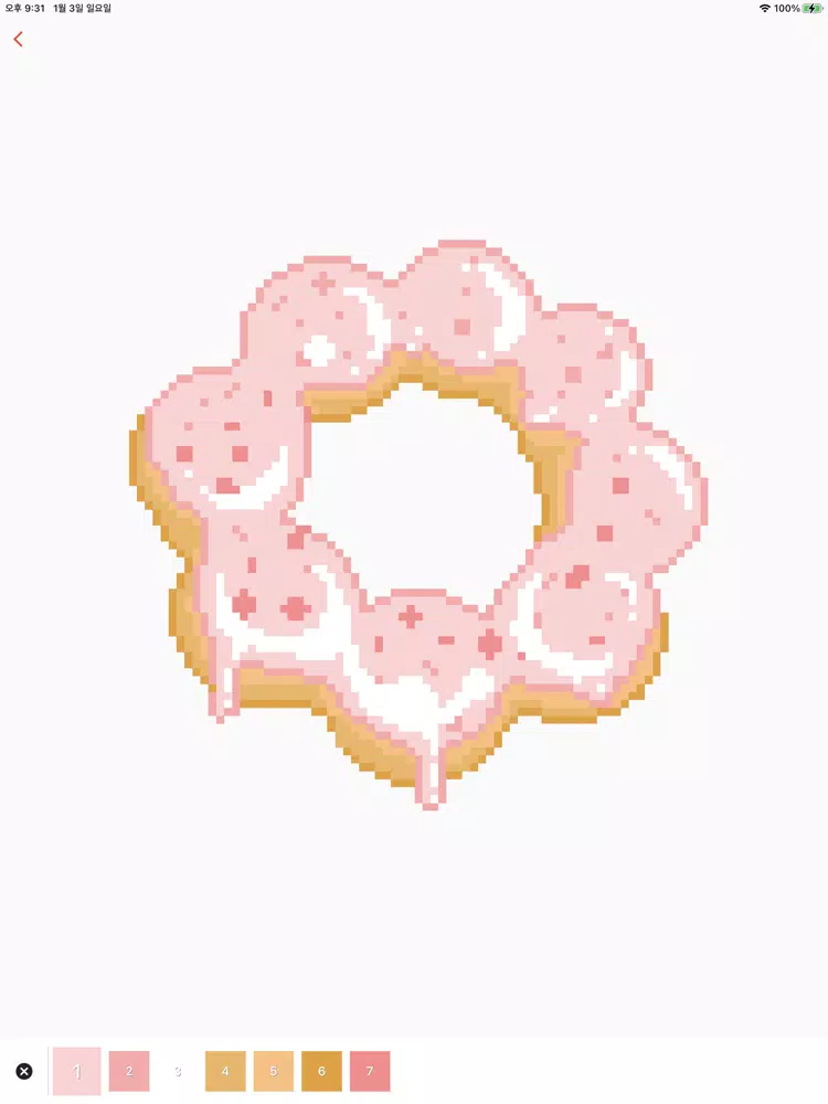 Simple Pixel - Color by Number iPad  스크린샷
