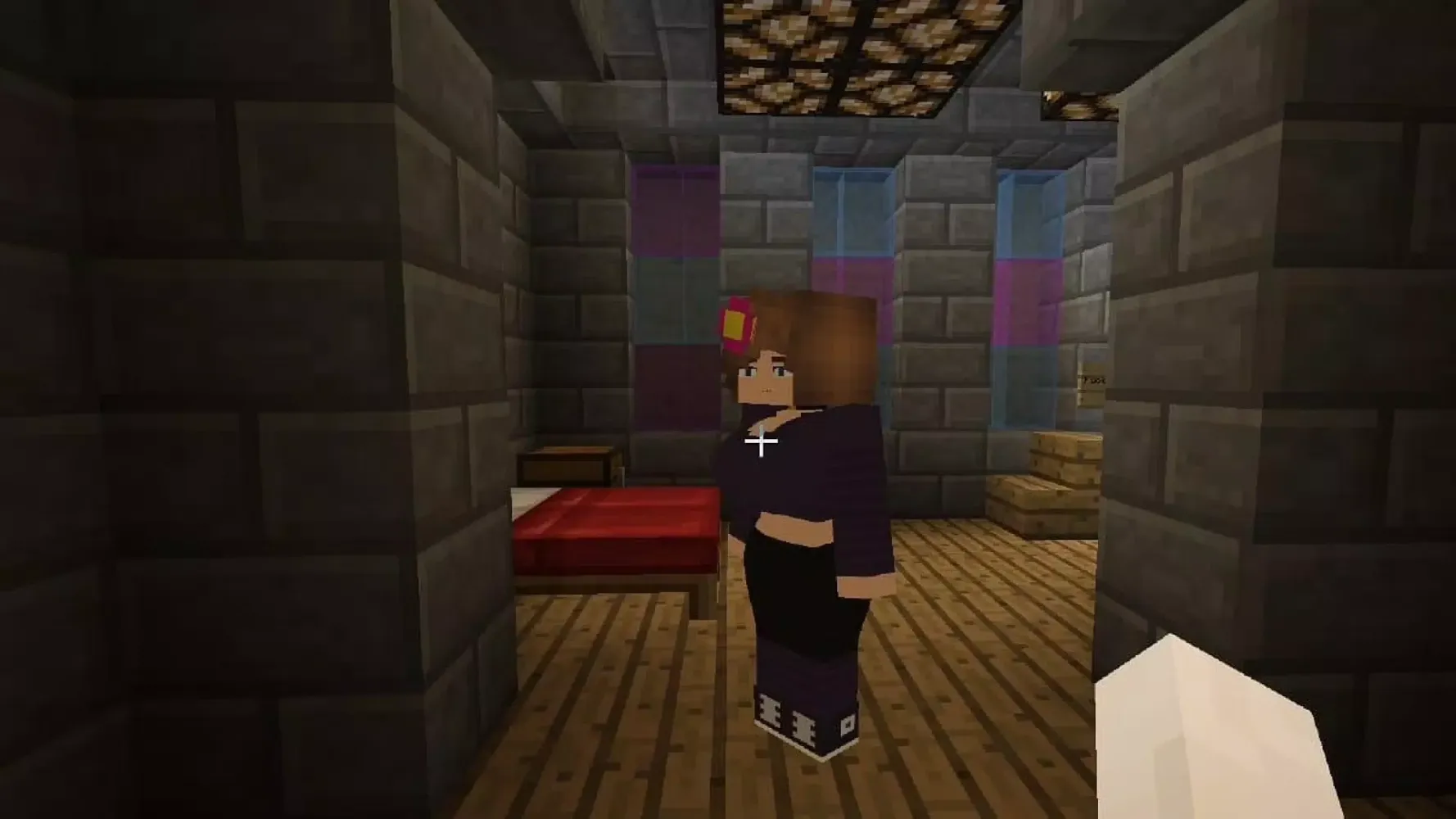 ภาพหน้าจอของ Jenny Girl Mod Minecraft PE