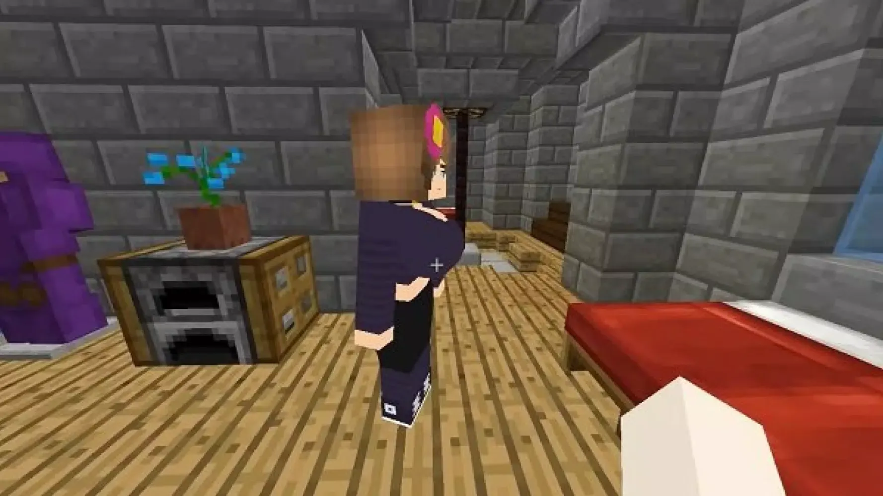 ภาพหน้าจอของ Jenny Girl Mod Minecraft PE
