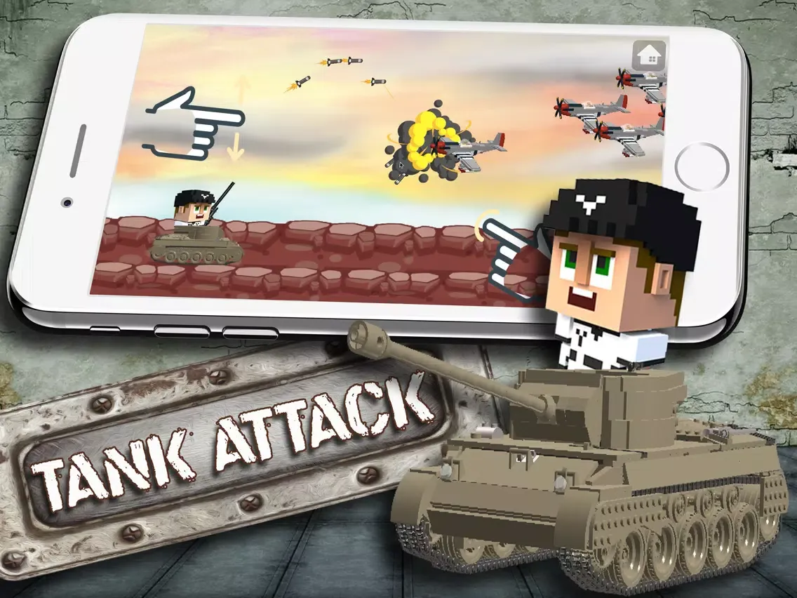 craft tanks war vs planes pixel iPad  Screenshots