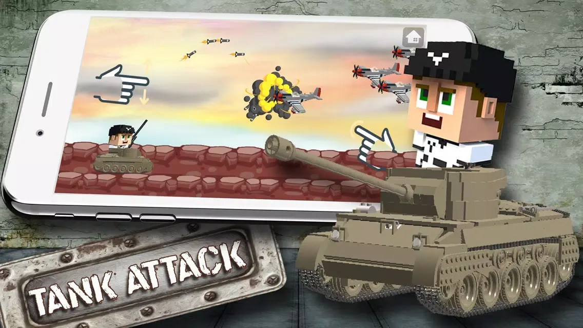 craft tanks war vs planes pixel Screenshots