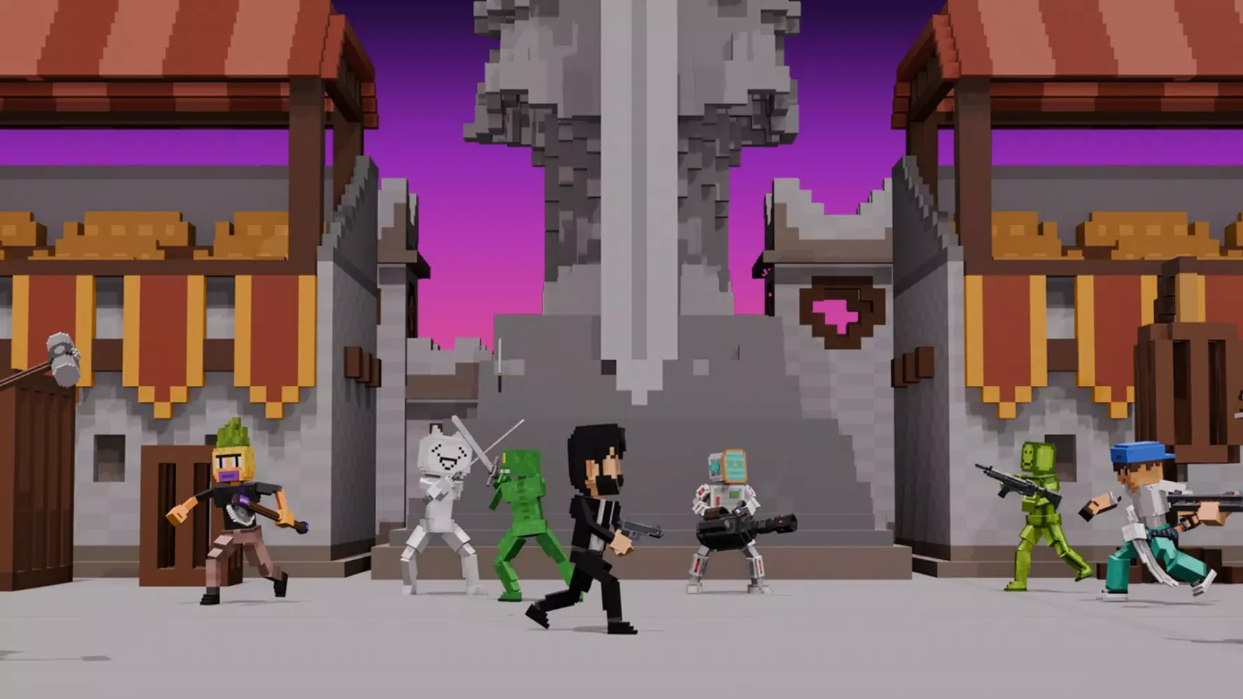 Capturas de pantalla de Craft & Building: Pixel World