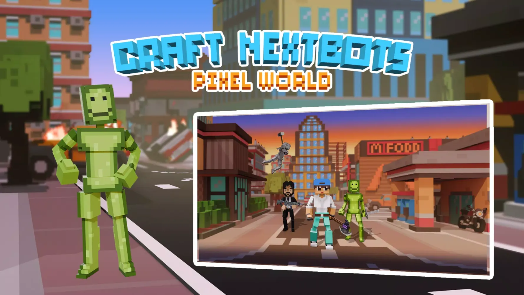 Capturas de pantalla de Craft & Building: Pixel World