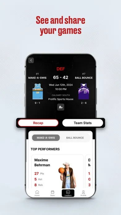 ภาพหน้าจอของ Brodie: Badges, Stats, Profile