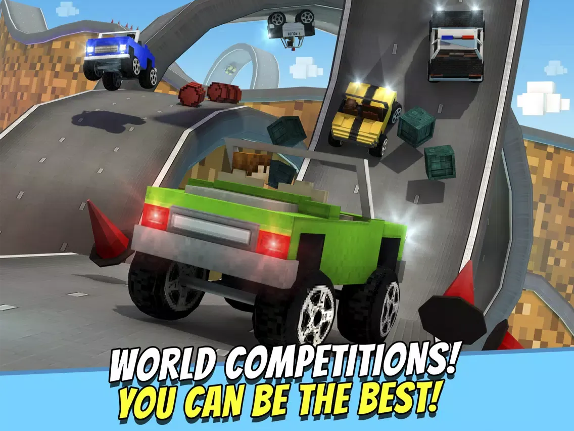 Crafting Cars . Free Hill Car Racing Game For Kids iPad  Ekran Görüntüleri
