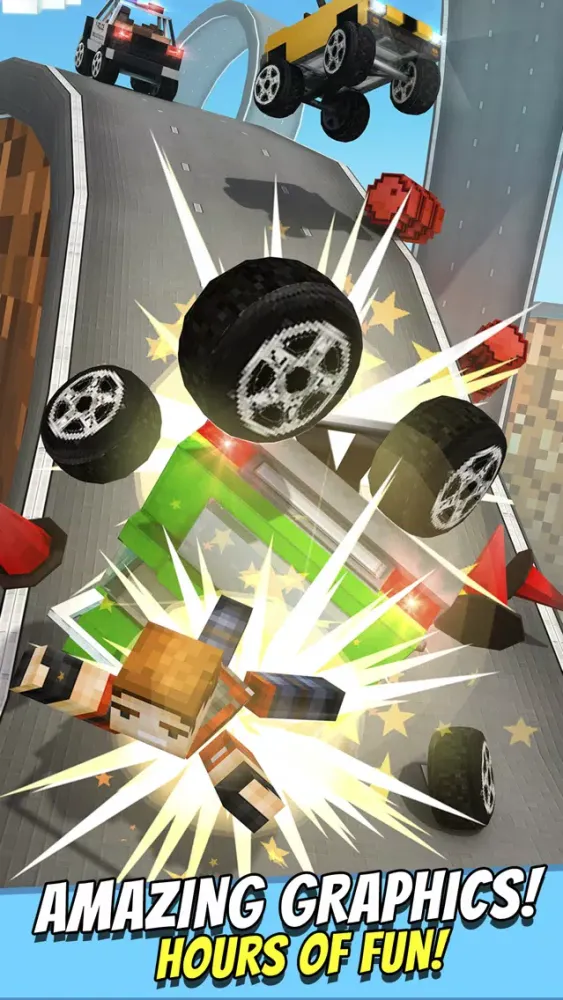 Crafting Cars . Free Hill Car Racing Game For Kids Ekran Görüntüleri