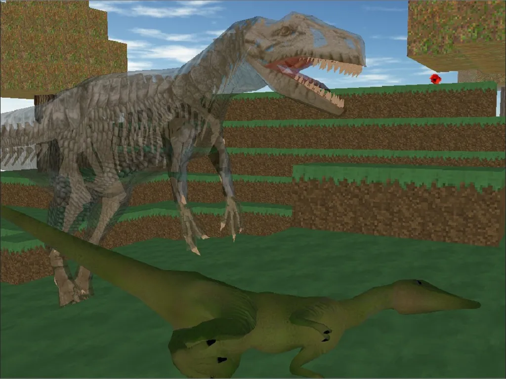 Tangkapan skrin Jurassic craft - dino hunter