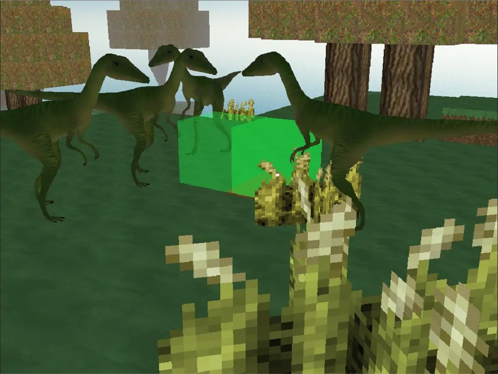 Tangkapan skrin Jurassic craft - dino hunter